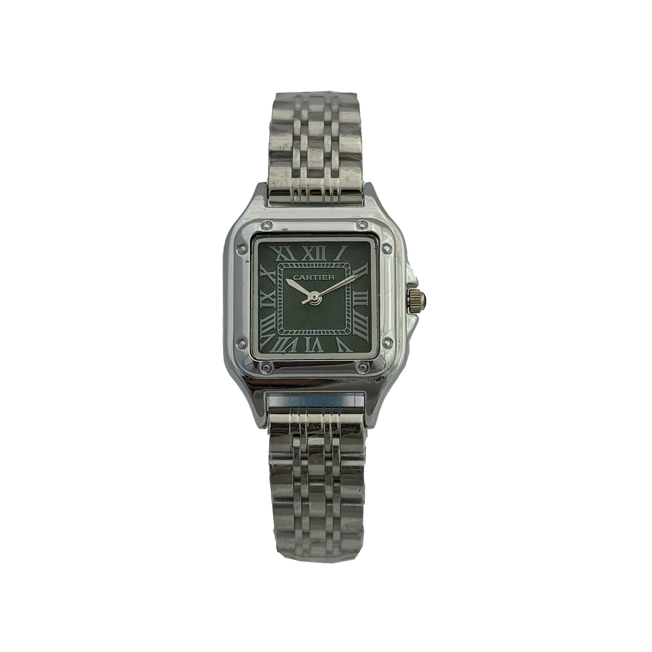 ساعت مچی عقربهای زنانه کارتیر سانتوس مدل Cartier Santos — تصویر ۲