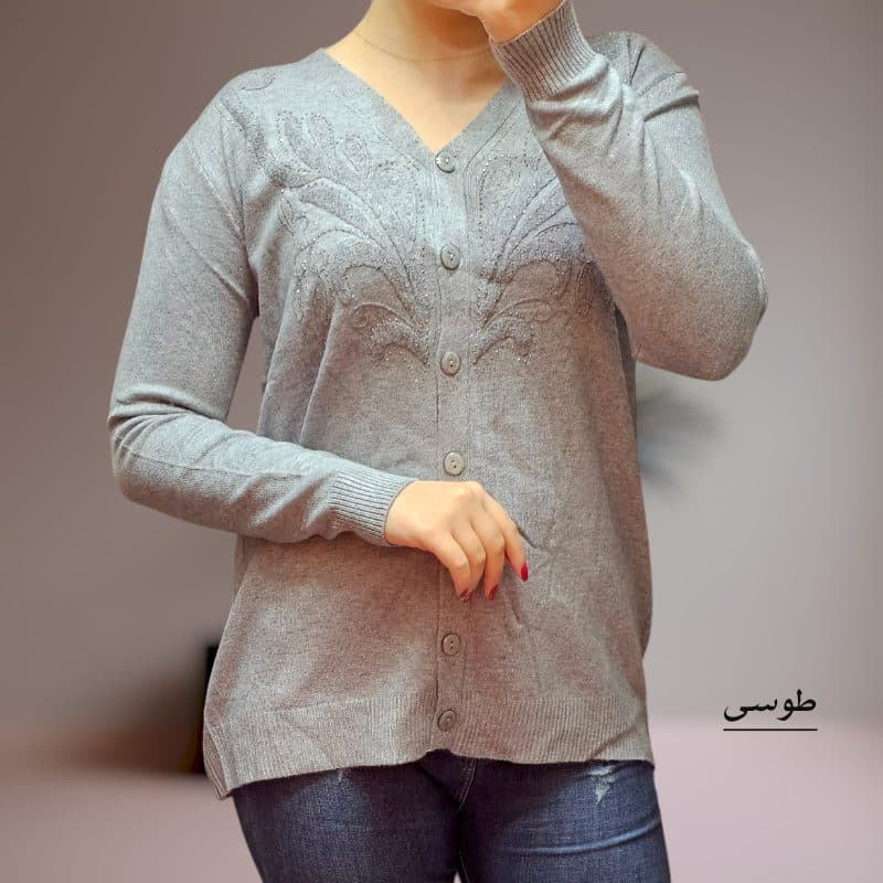 ژاکت گندم|کد 5108|