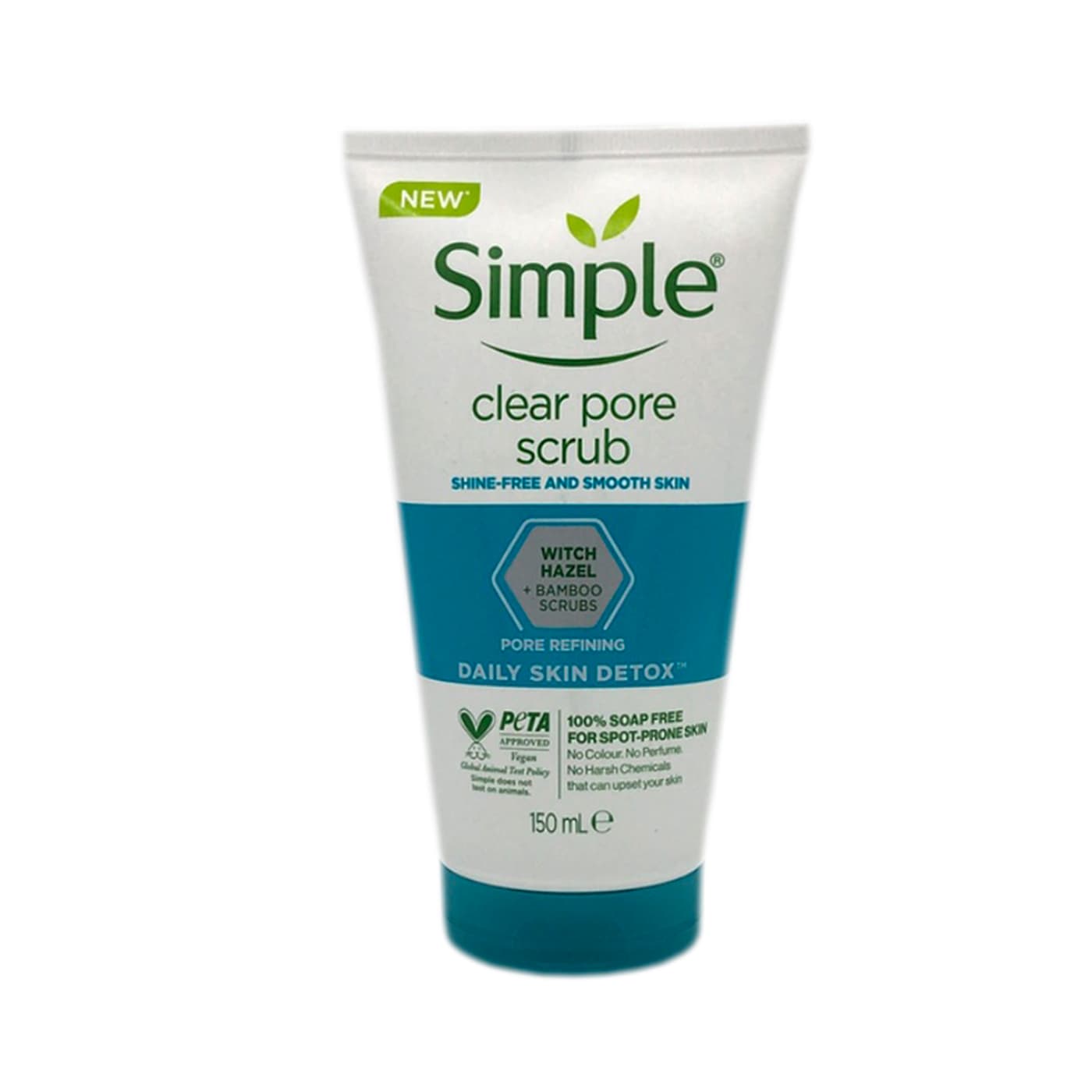 اسکراب پوست چرب سیمپل Clear Pore حجم 150میل — تصویر ۲