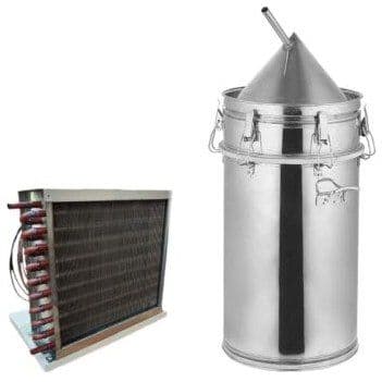 گلابگیر تمام استیل کندانسوری 50 لیتری