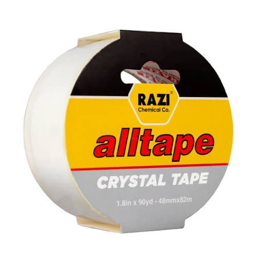 چسب 5 سانتی متر 90 یارد شفاف all tape رازی