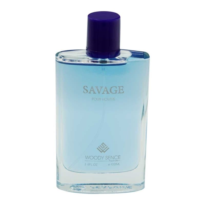 ادو پرفیوم مردانه وودی سنس مدل Savage حجم 100ml