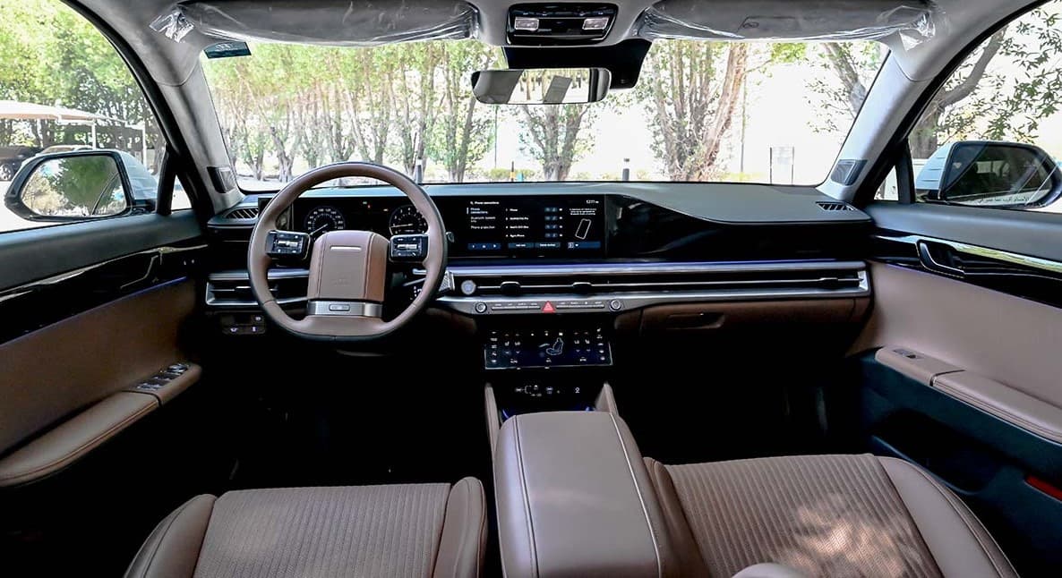 محافظ کنسول و نمایشگر خودرو هیوندا آزرا گرنجور 2026 | HYUNDAI AZERA GRANDEUR — تصویر ۳