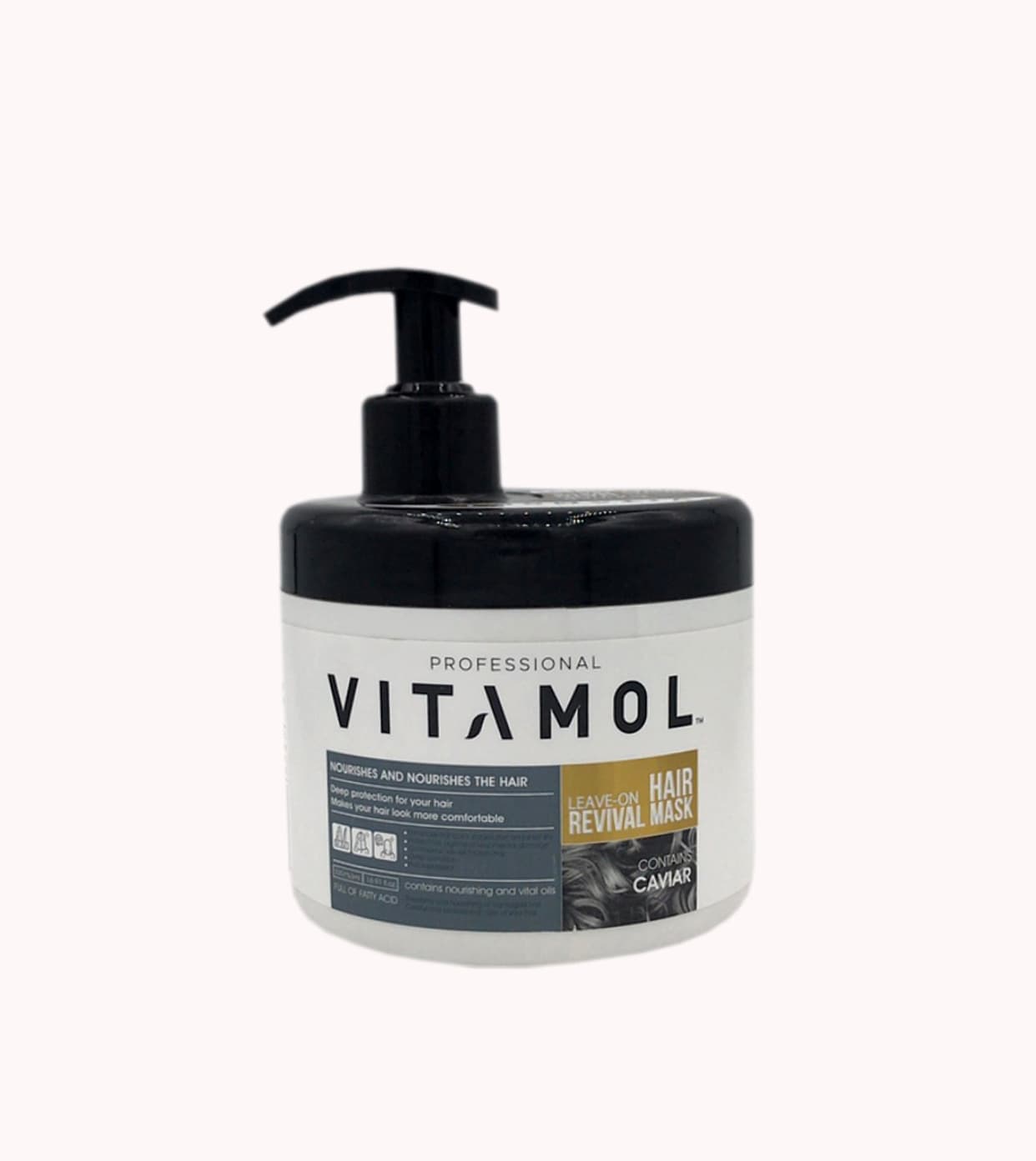 ماسک مو خارجحمام ویتامول خاویار(ابرسان)حجم500ml