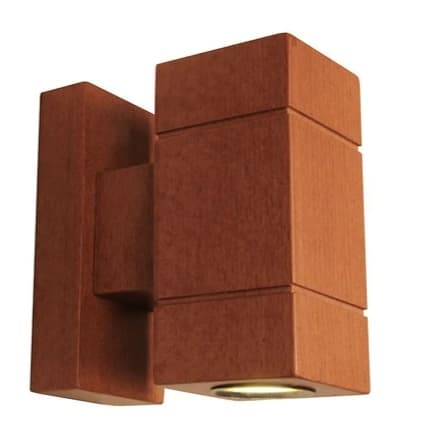 چراغ دیواری چوب راش مسینا U7