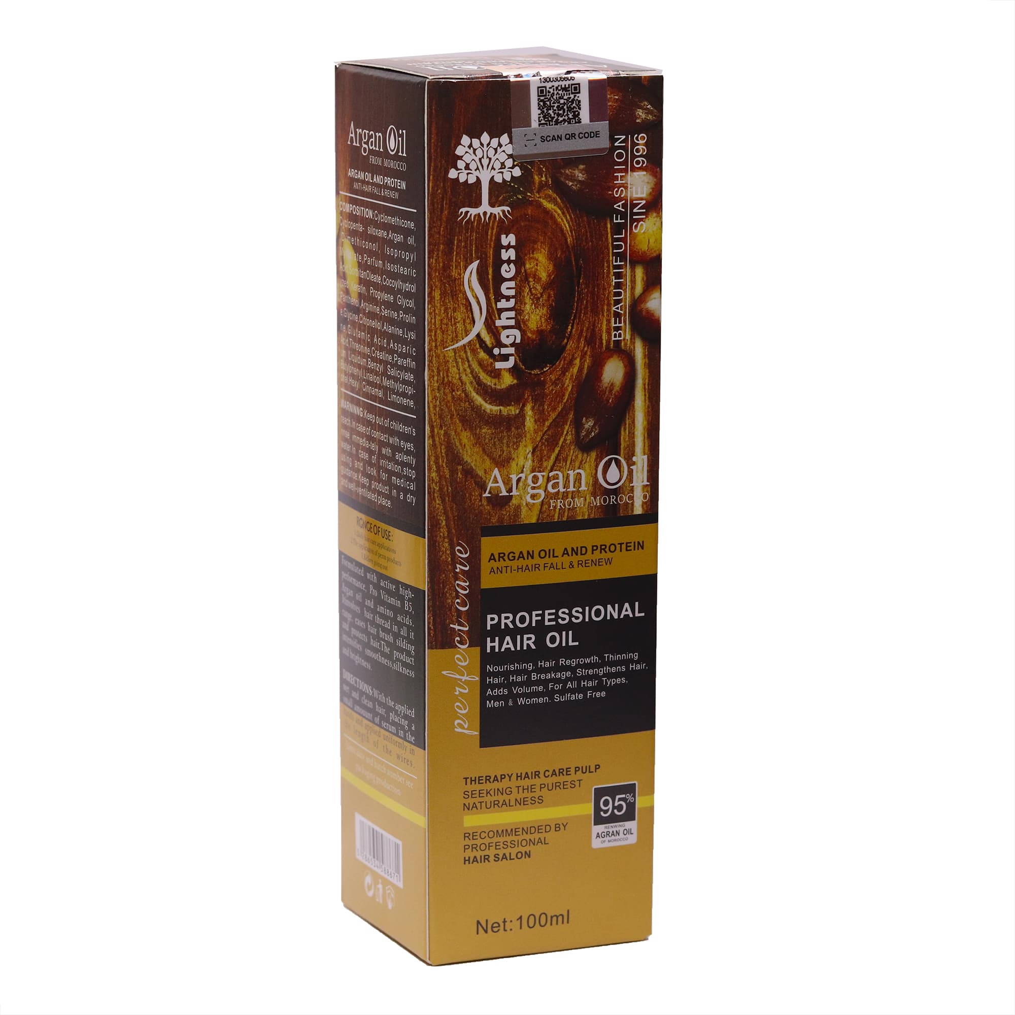 روغن آرگان لایتنس حجم 100ml