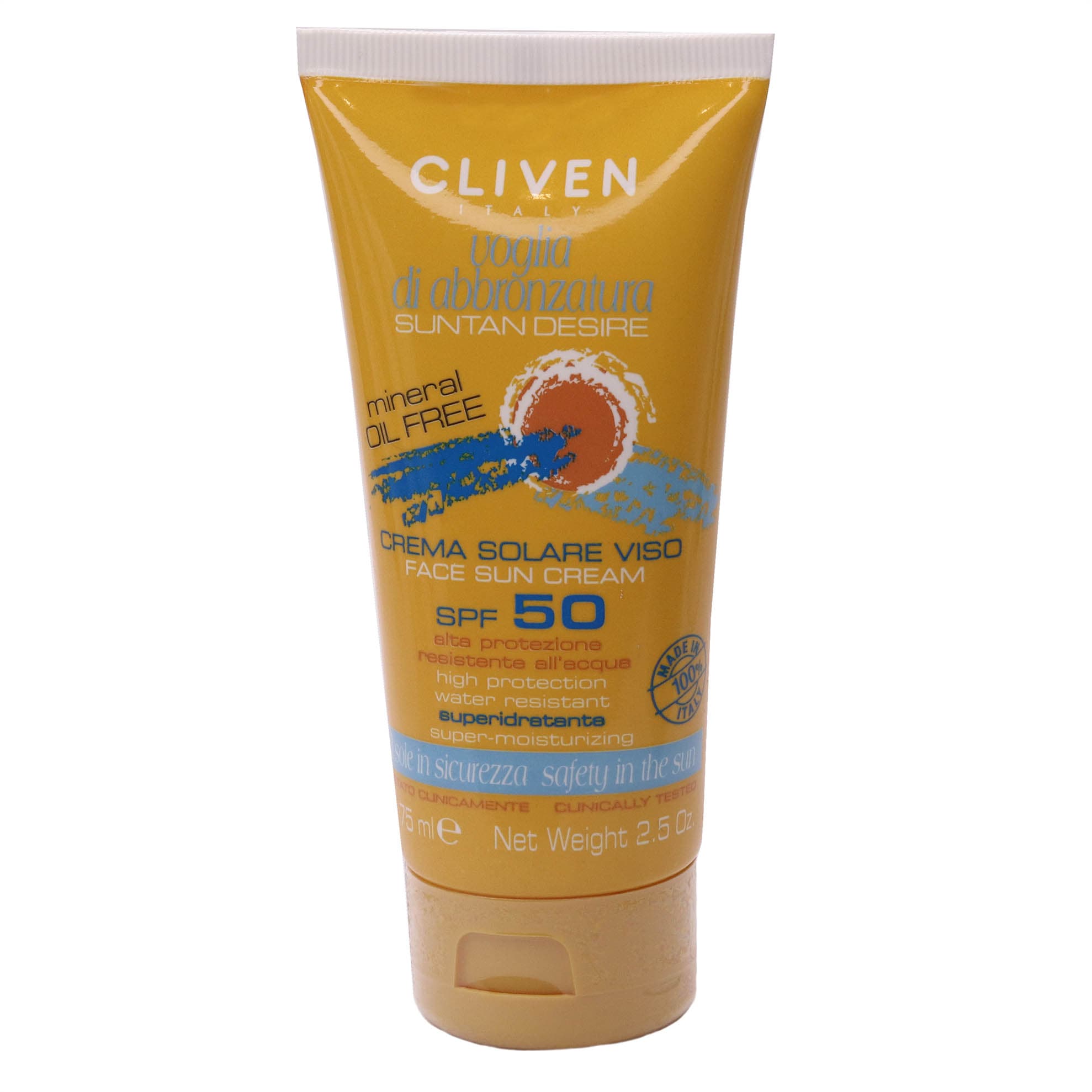 کرم ضد آفتاب SPF50 کلیون حجم 75 میل