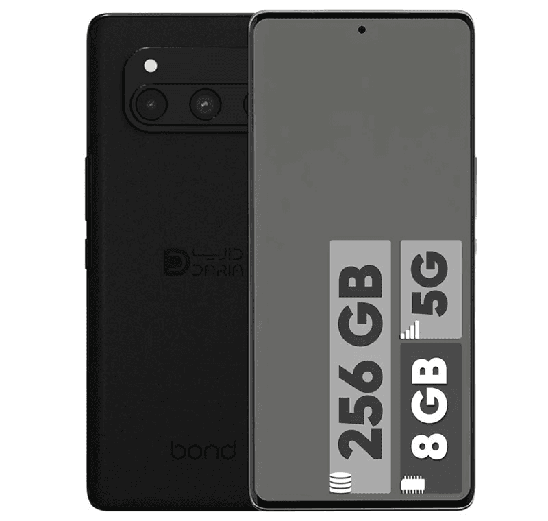 گوشی داریا Bond 5G حافظه ۲۵۶ گیگابایت رم ۸ گیگابایت