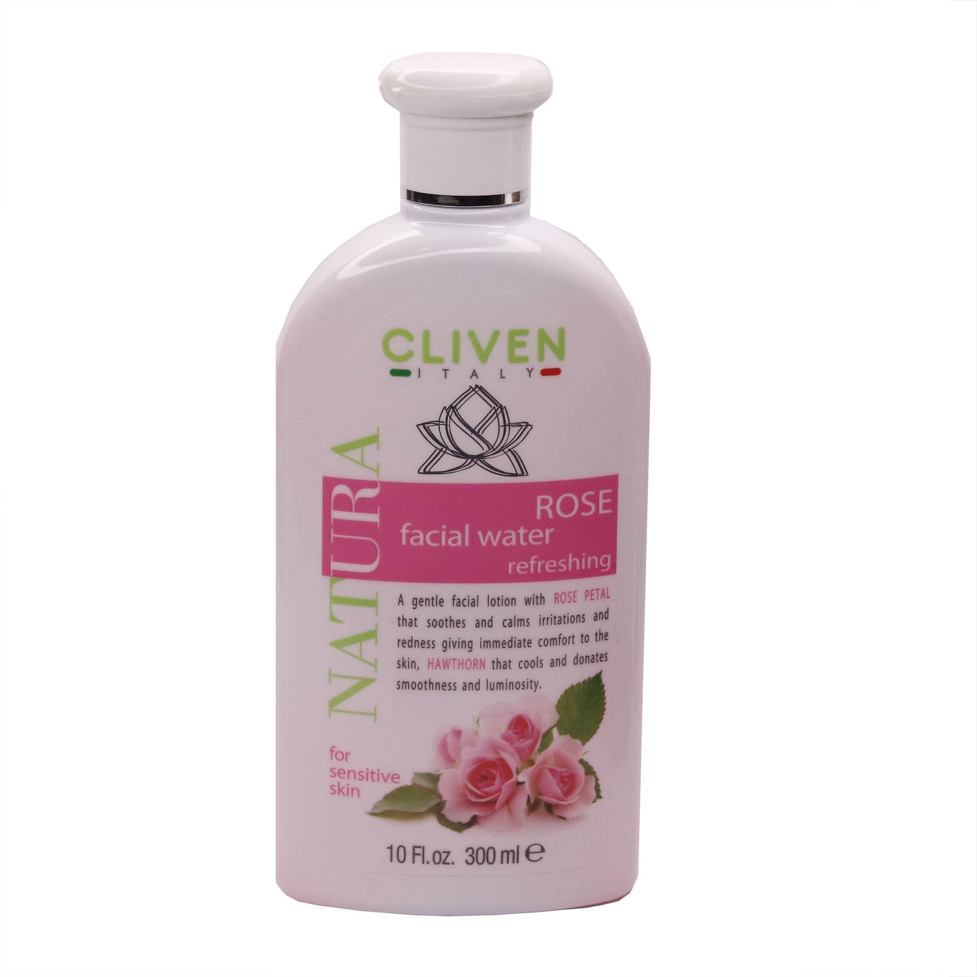 تونیک آب گل رز کلیون مدل Rose Facial Water حجم 300 میلی لیتر