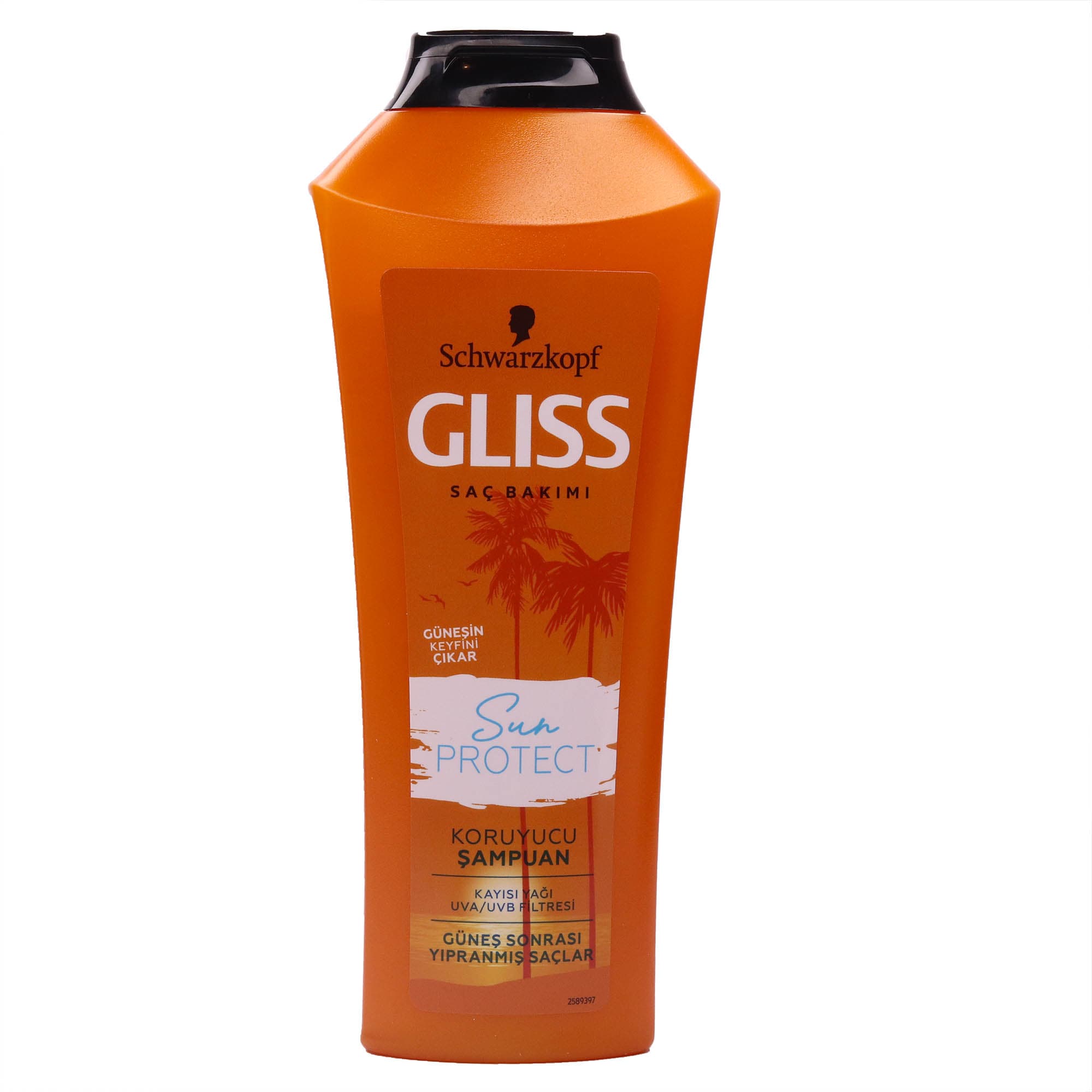 شامپو محافظت کننده مو گلیس مدل Sun Protect مناسب موهای آسیب دیده 500 میل — تصویر ۲