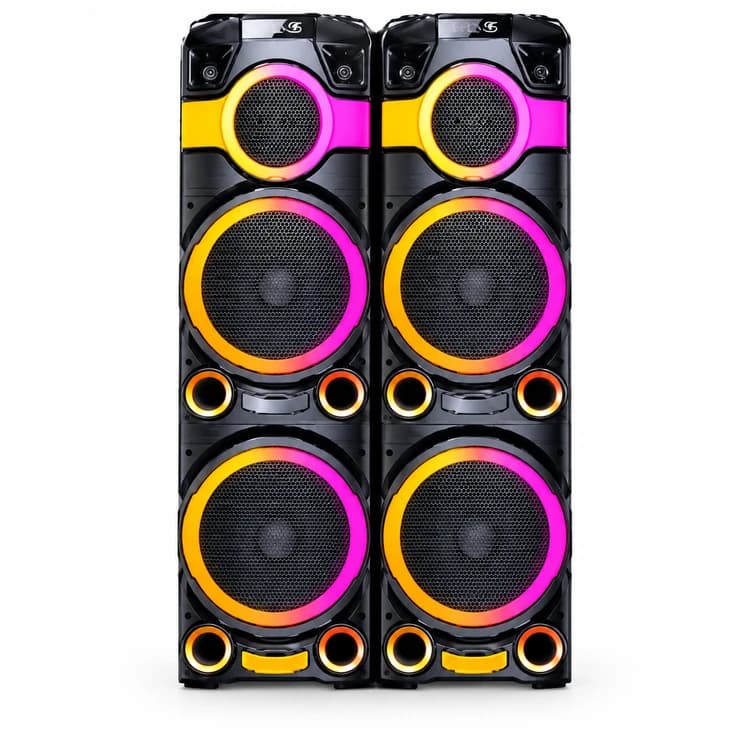 اسپیکر آرگون مدل AR-D1565 با ساب‌ووفر بلوتوث و رقص نور RGB
