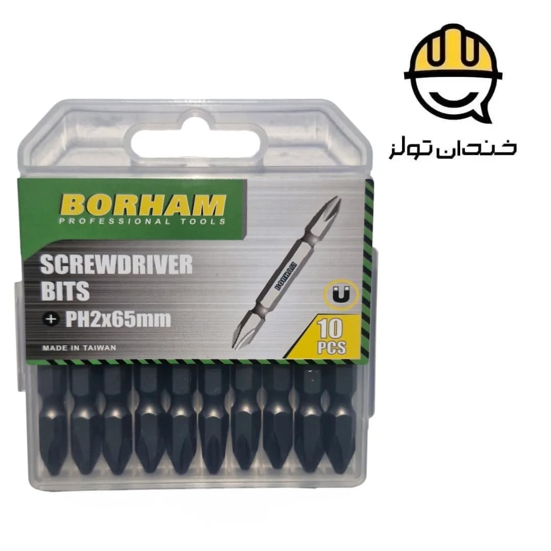 پیچ گوشتی سر دریلی دو سر چهارسو تایوانی