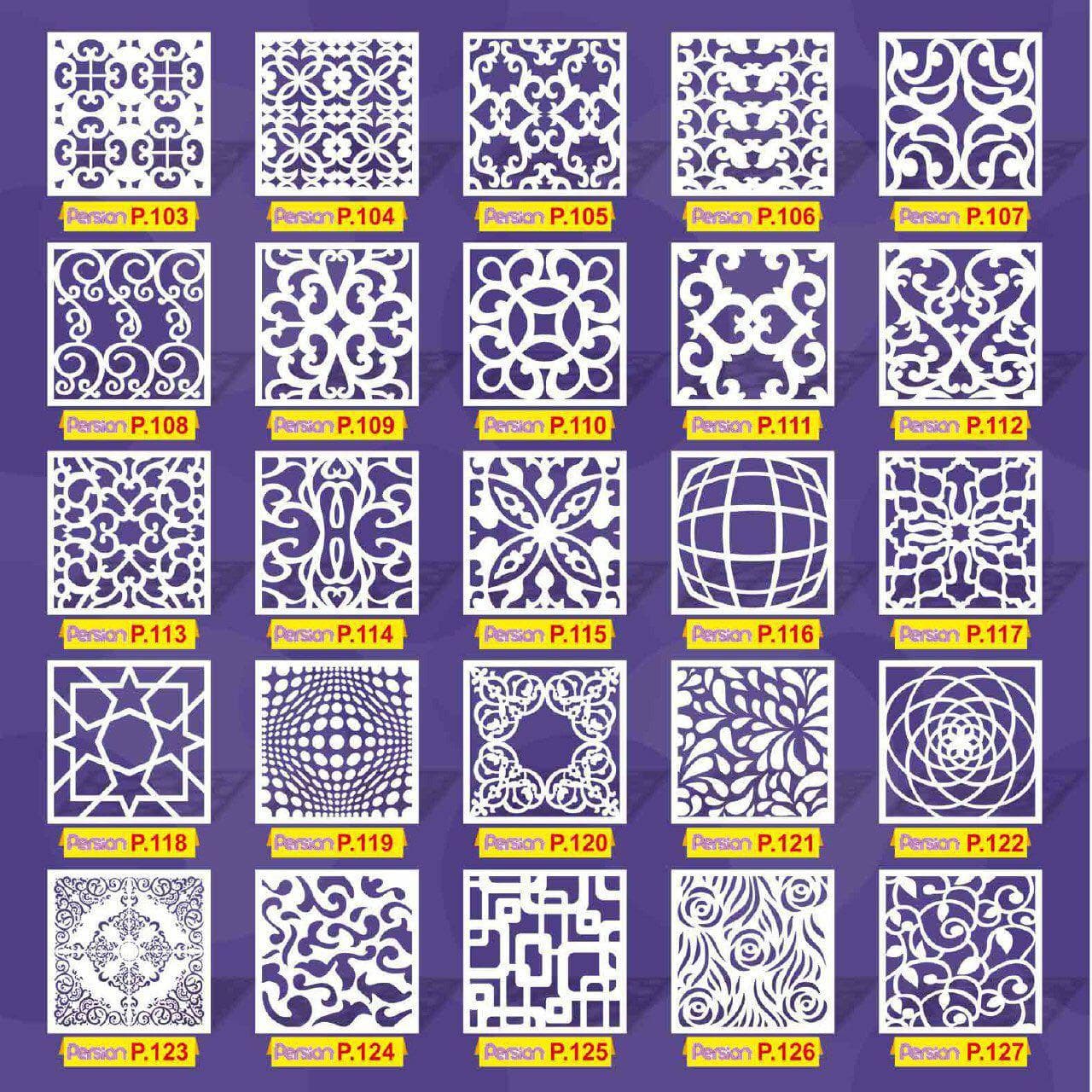 طرح dxf تایل سقف