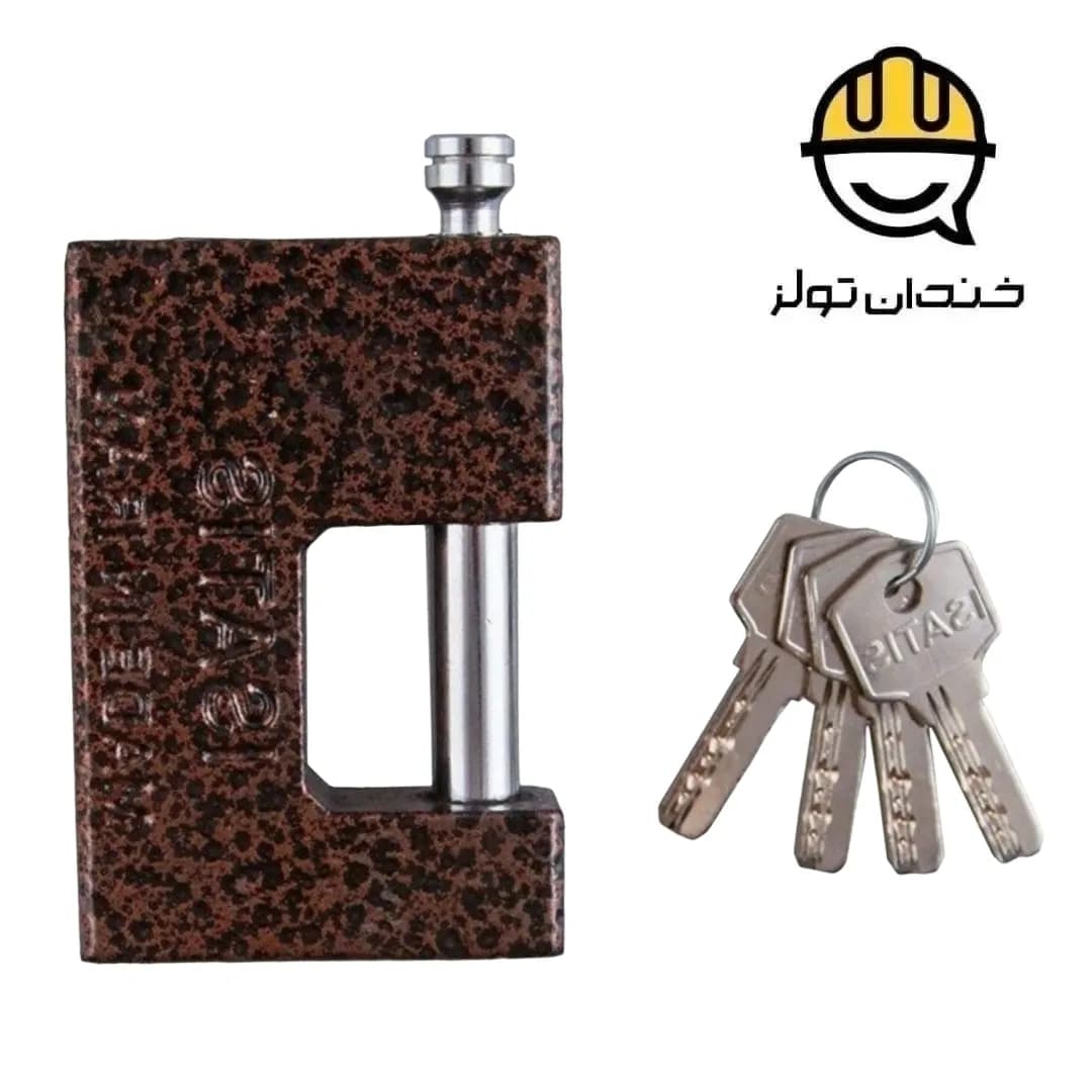 قفل کتابی ایساتیس سایز 100 — تصویر ۲
