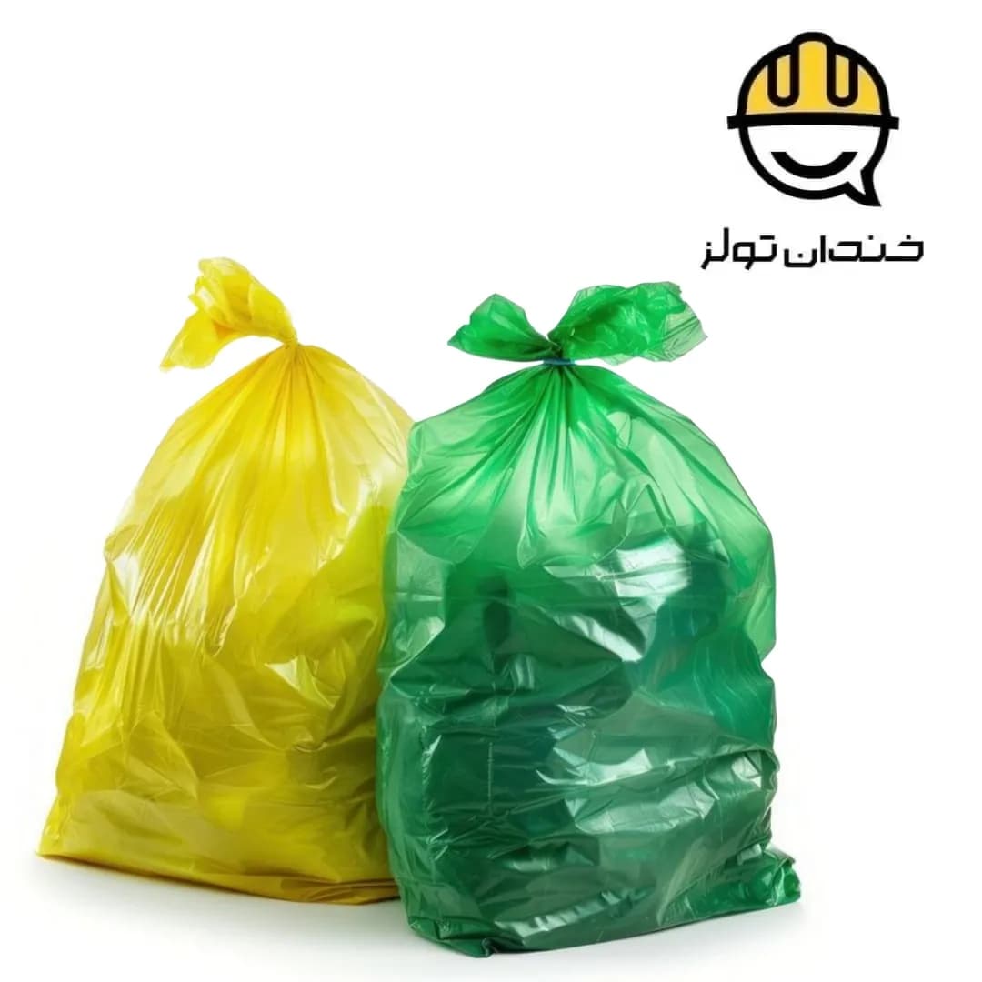 کیسه زباله رنگی سایز 55*70 کیسه یک کیلوگرمی