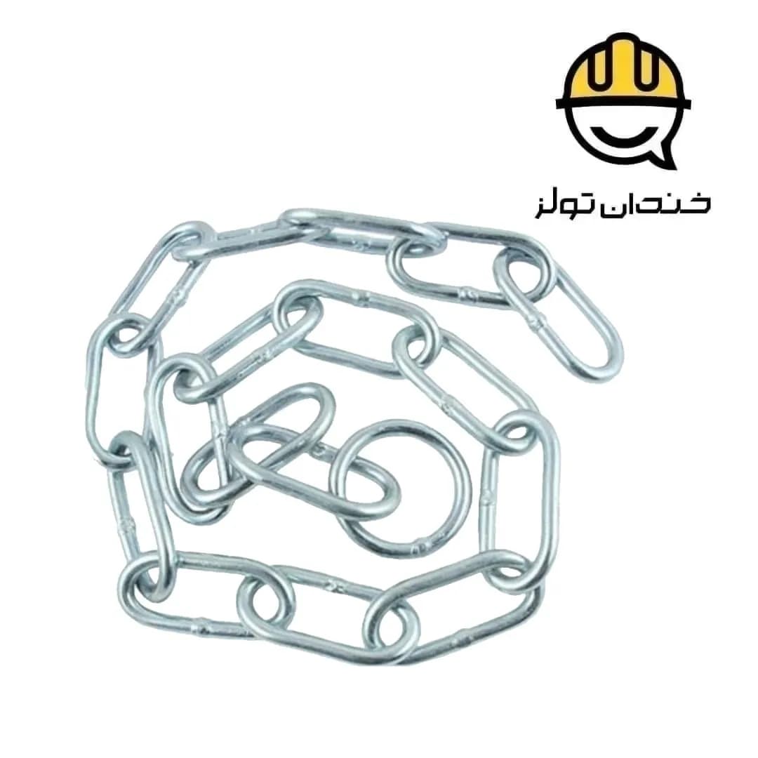 زنجیر فرمان گالوانیزه سایز 8