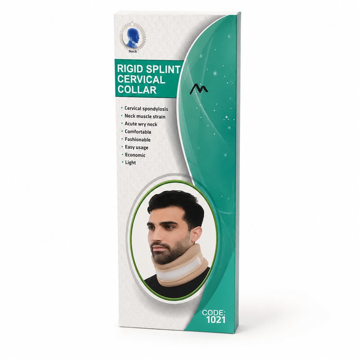 گردنبند طبی اسفنجی نیمه سخت (سما طب) کد 1021 — تصویر ۶