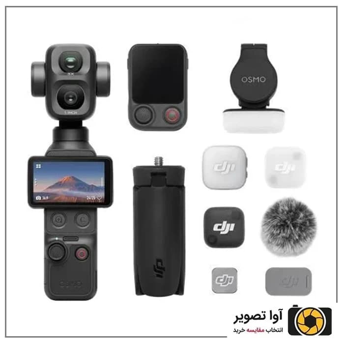دوربین دی جی آی اسمو DJI Osmo Pocket 4P Vlog Combo — تصویر ۶