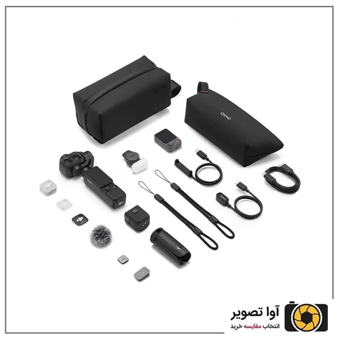 دوربین دی جی آی اسمو DJI Osmo Pocket 4P Vlog Combo — تصویر ۹