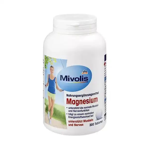 مکمل قرص منیزیم میوولیس Mivolis اصل آلمان 300 تایی