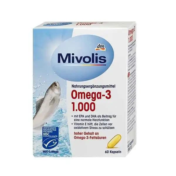 کپسول امگا 3 میولیس آلمان 60 عددی