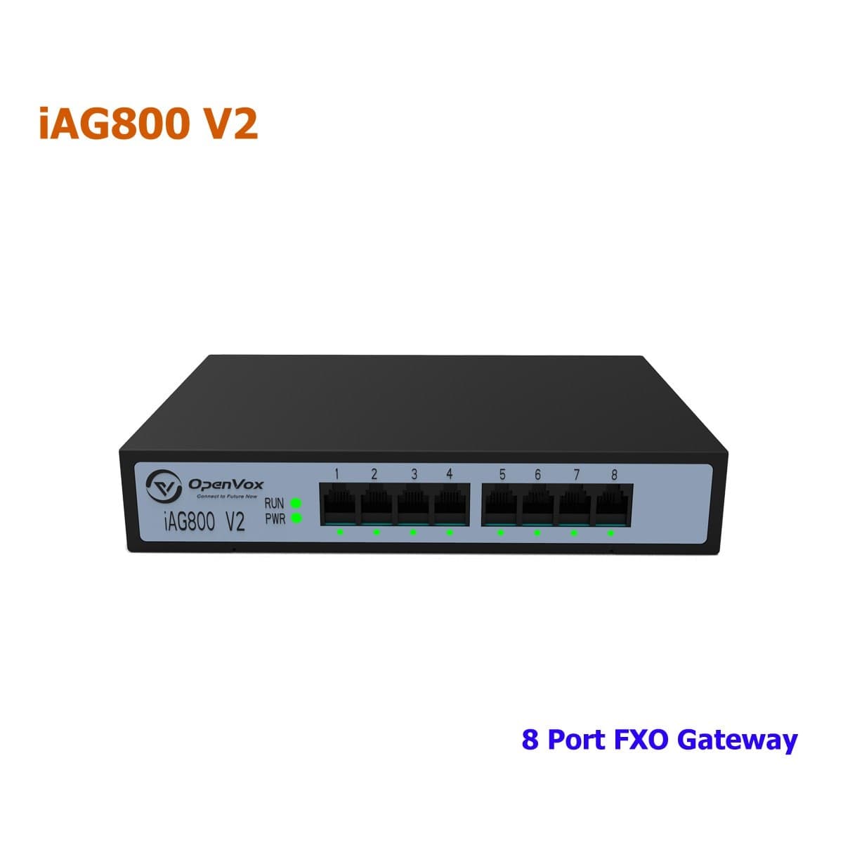 گیت وی هشت پورت FXO اپن وکس iAG800-v2-8o
