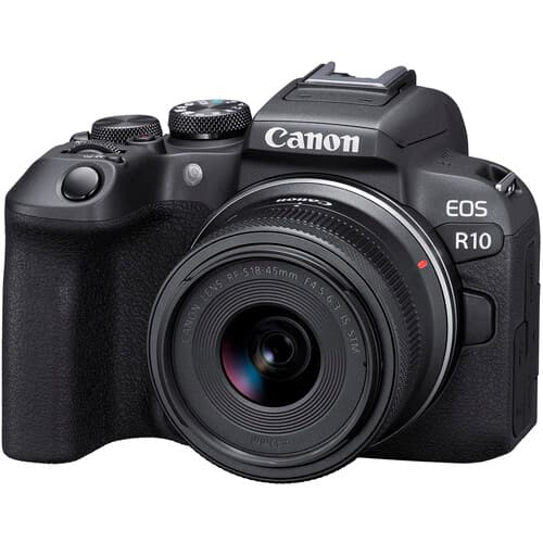 دوربین بدون آینه Canon EOS R10 با لنز RF-S 18-45mm f/4.5-6.3 IS STM