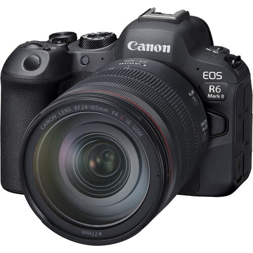 دوربین بدون آینه Canon EOS R6 Mark II با لنز RF 24-105mm f/4 L IS USM