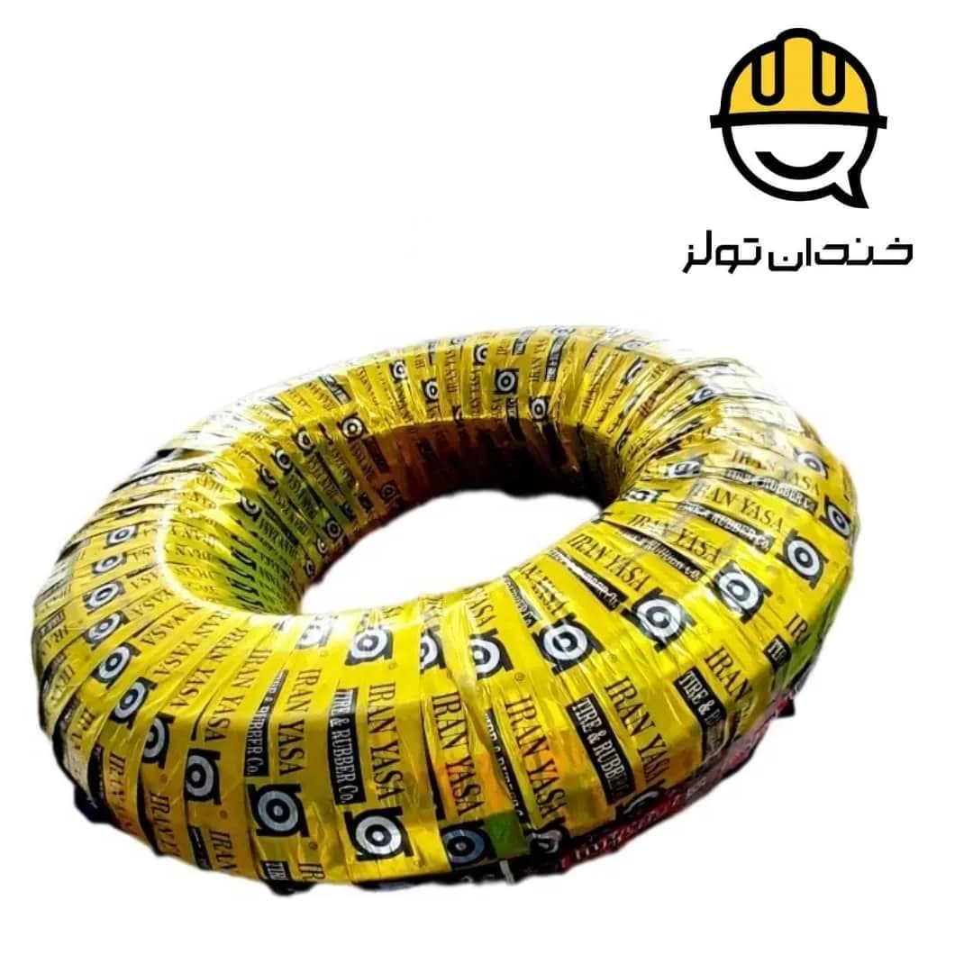 شیلنگ آب ایران یاسا نمره 2.5 (3/4 اینچ) نخ دار 50 متری