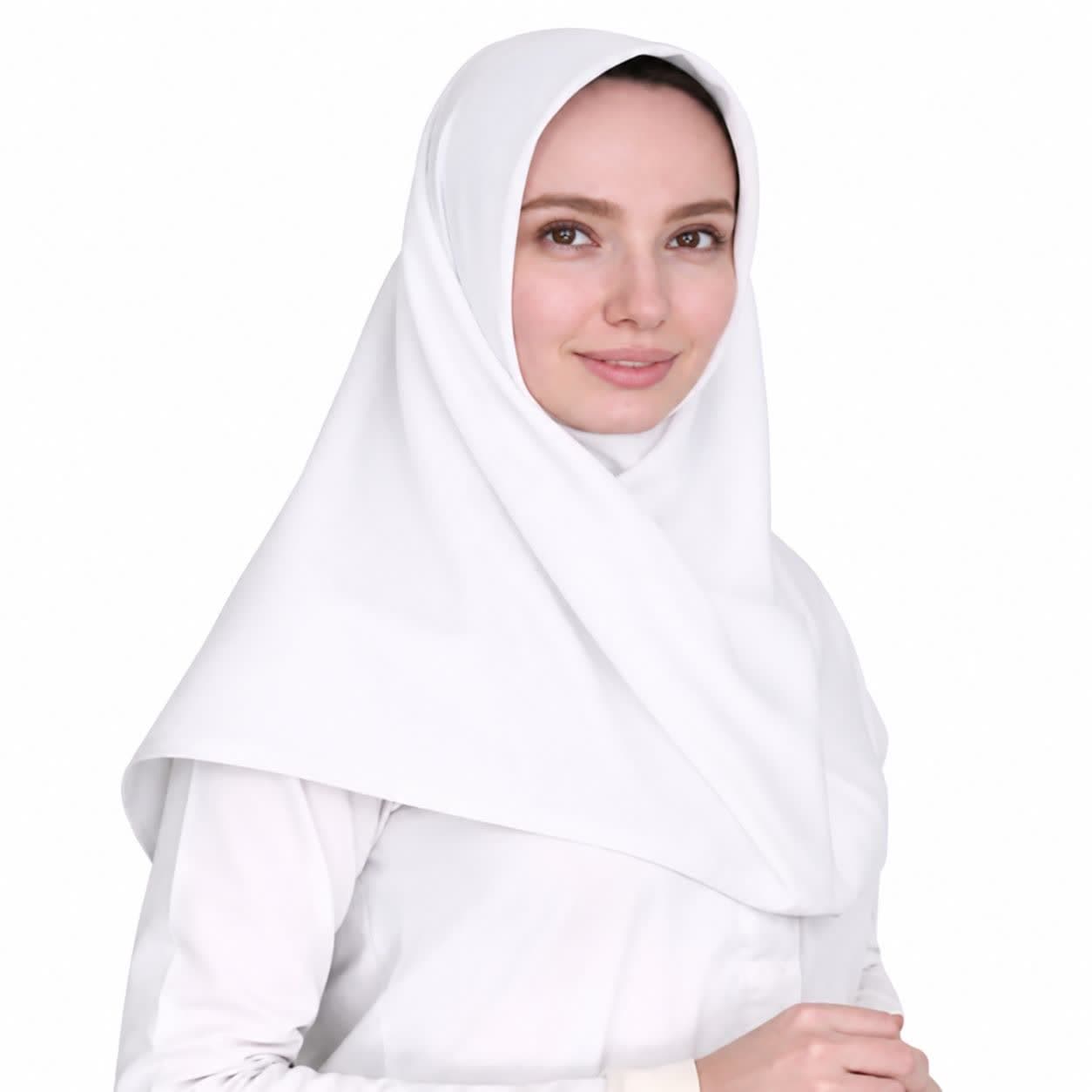 مقنعه مشکی و سفید — تصویر ۳