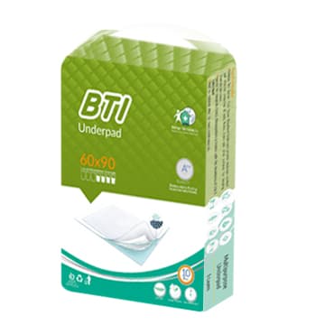 زیرانداز بهداشتی بیمار برند BTI (10 عددی )