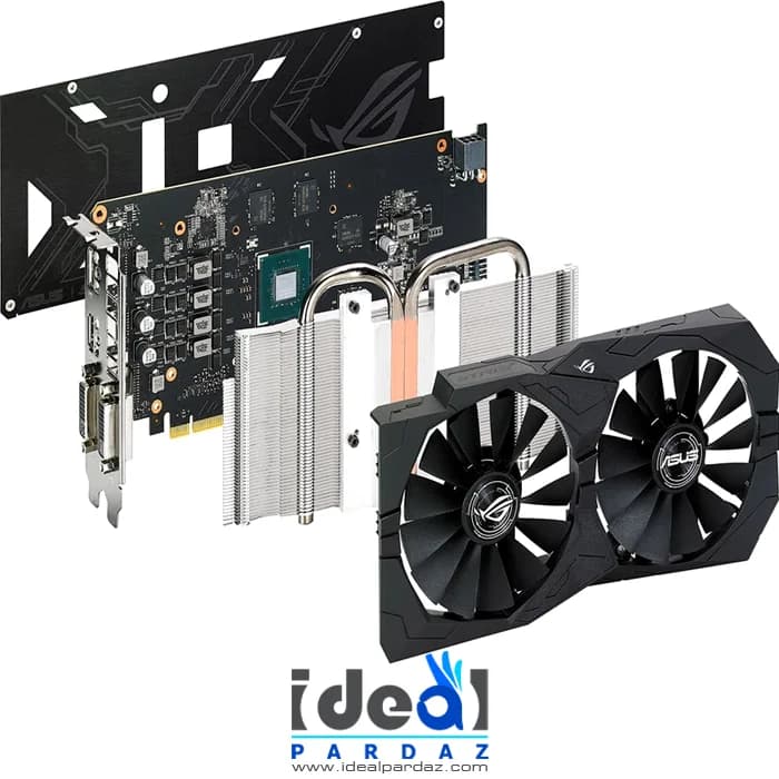 کارت گرافیک ایسوس ASUS ROG STRIX GTX1050TI 4GB GAMING — تصویر ۴