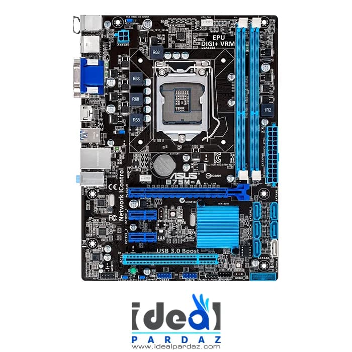 مادربرد ایسوس MOTHERBOARD ASUS B75M-A DDR3