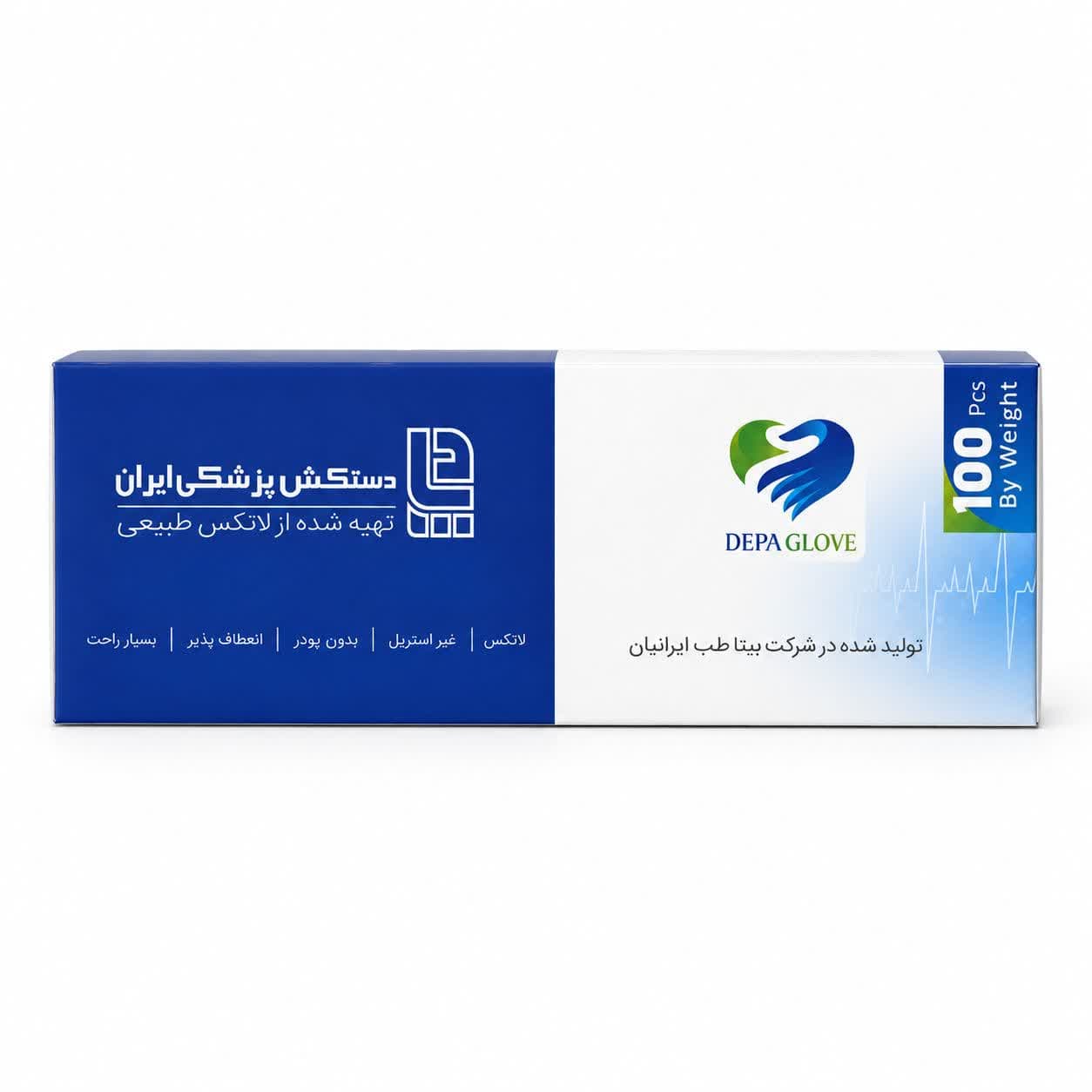 دستکش لاتکس DEPA GLOVE — تصویر ۳