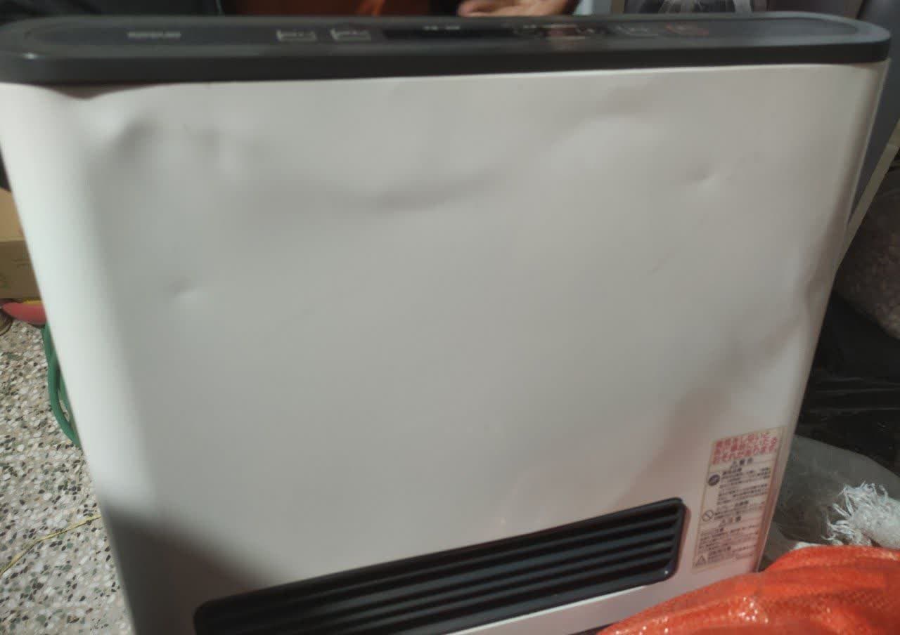 بخاری ژاپنی برقی گازی 4000 وات برند اوساکا گاز مدل GFH-4002S-W5 کد 104 — تصویر ۳