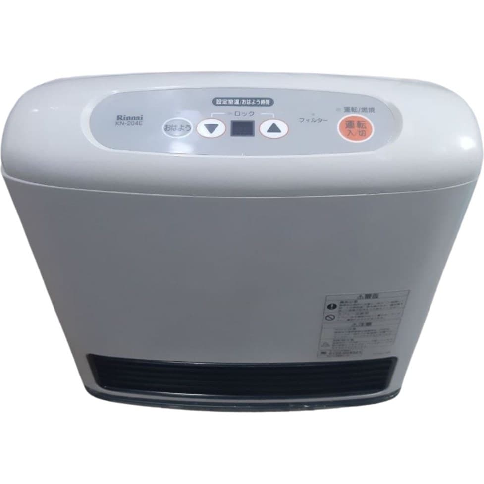 بخاری ژاپنی برقی گازی 2500 وات برند رینای مدل KN-204E کد 102 — تصویر ۲
