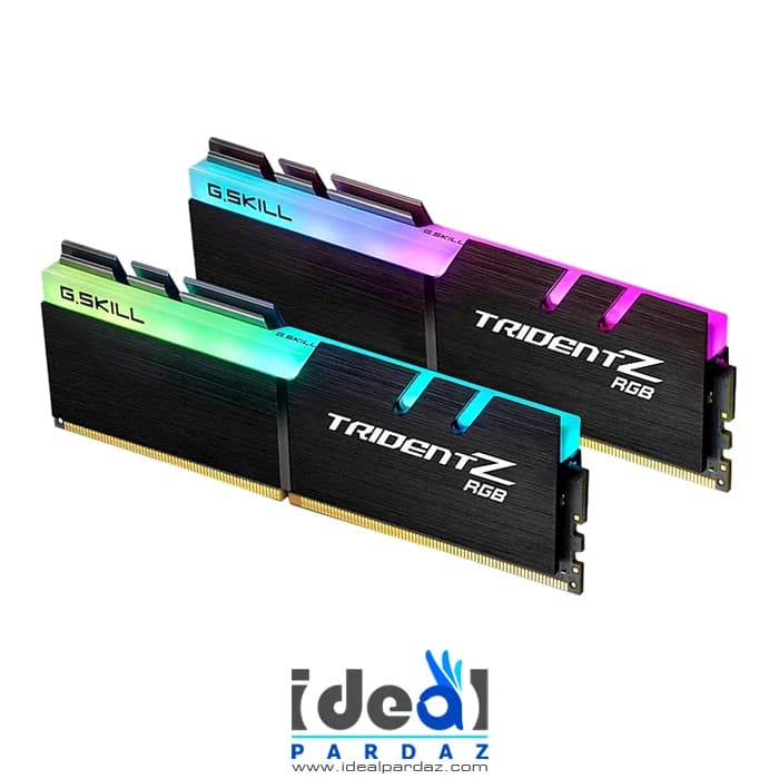 رم دسکتاپ جی‌اسکیل 32 گیگابایت (2x16GB) G.Skill Trident Z RGB 32GB DDR4 3200
