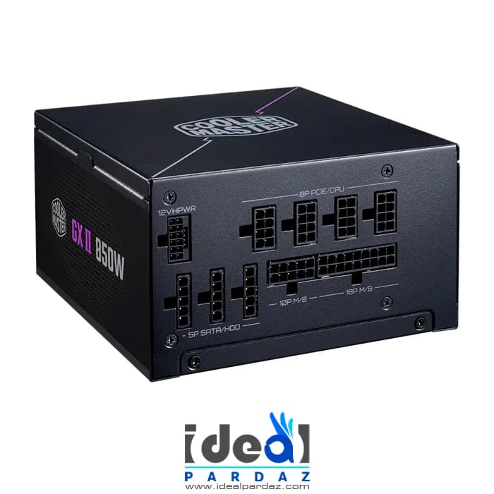 پاور تمام‌ ماژولار 850 وات کولر مستر COOLER MASTER GX II Gold 850