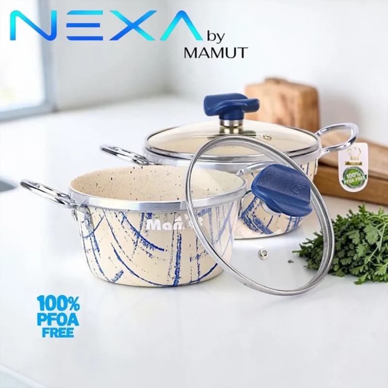 سرویس قابلمه 21 پارچه ماموت طرح nexa — تصویر ۲