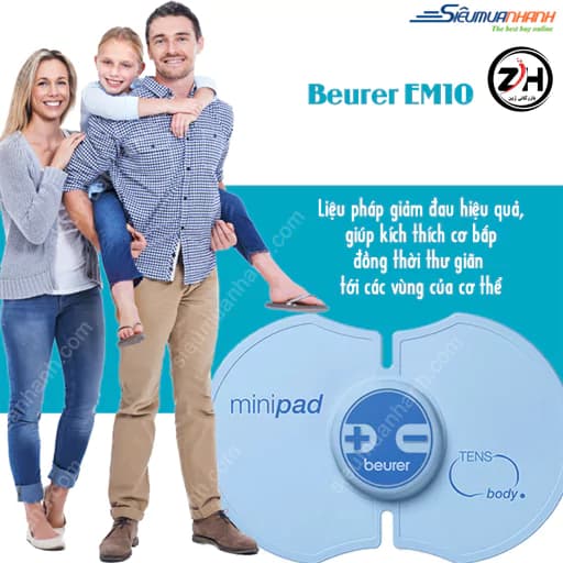 دستگاه TENS مینی Beurer مدل EM10 — تصویر ۴