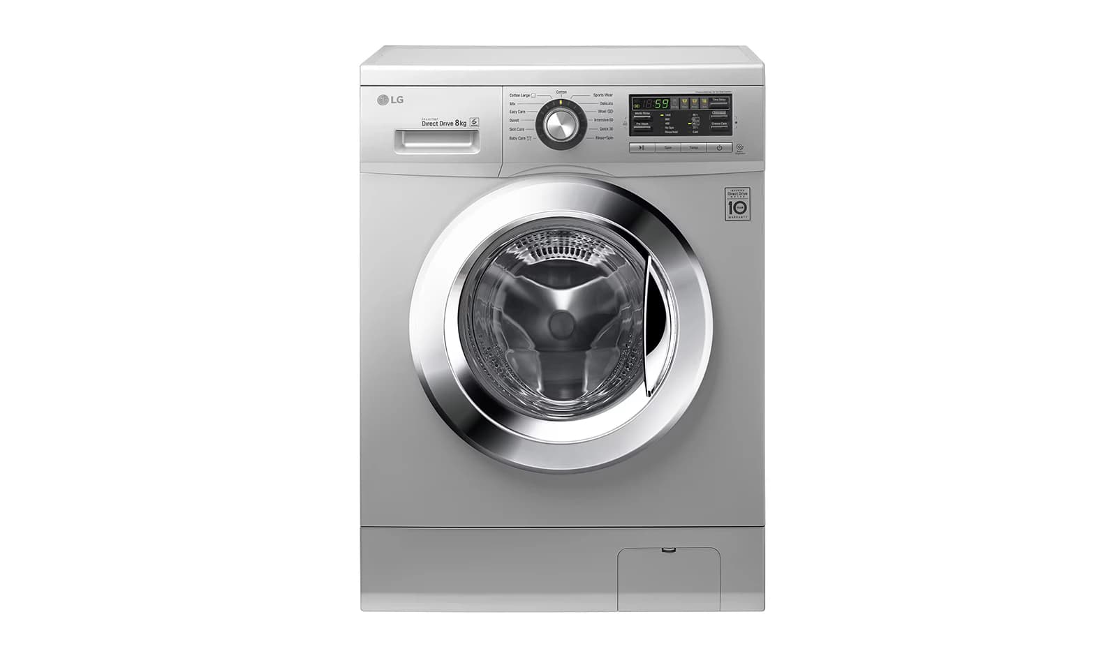 ماشین لباسشویی ال جی 8 کیلویی F1496TDT23