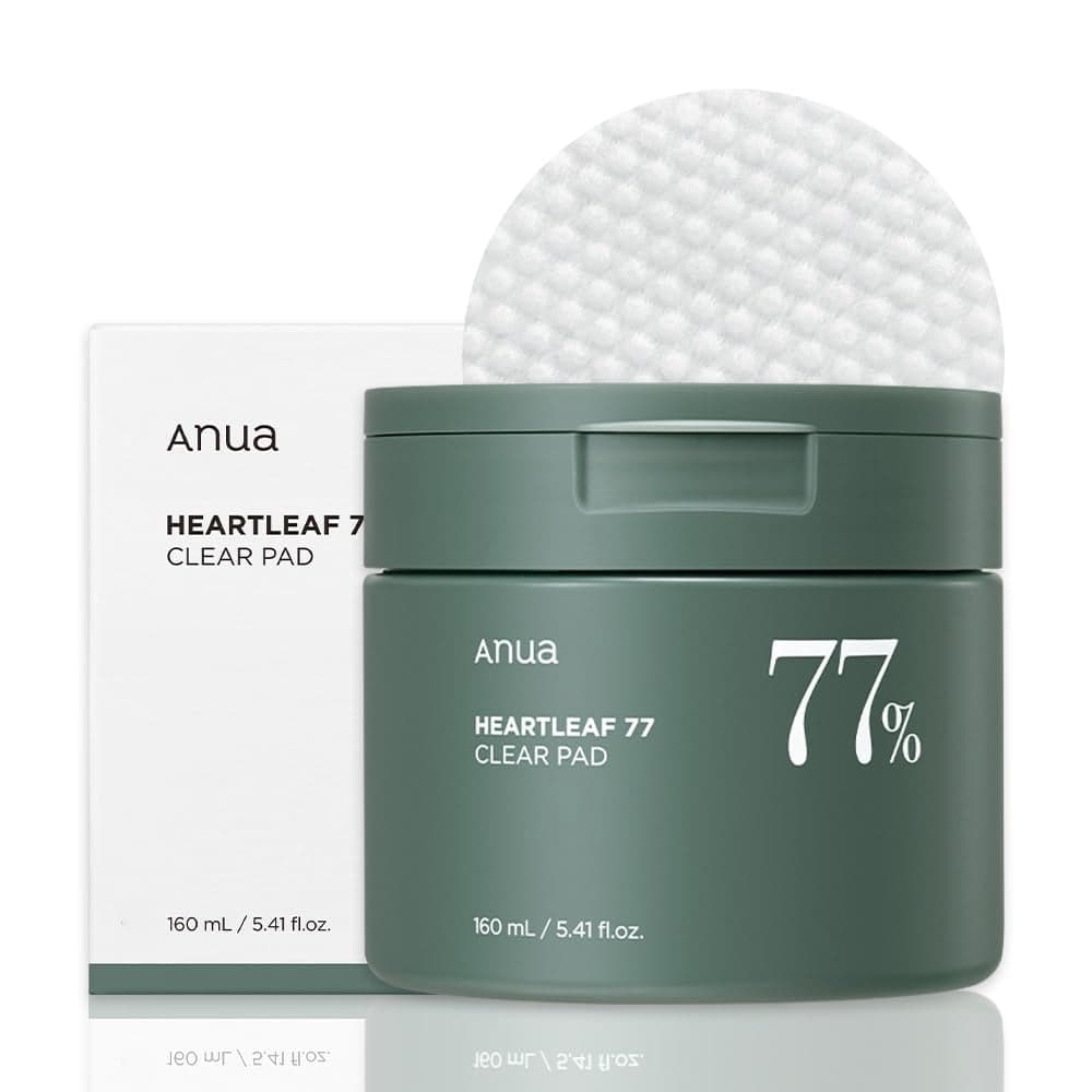 تونر پد پاک کننده و تسکین دهنده آنوا ANUA Heartleaf 77% Clear Pad — تصویر ۸