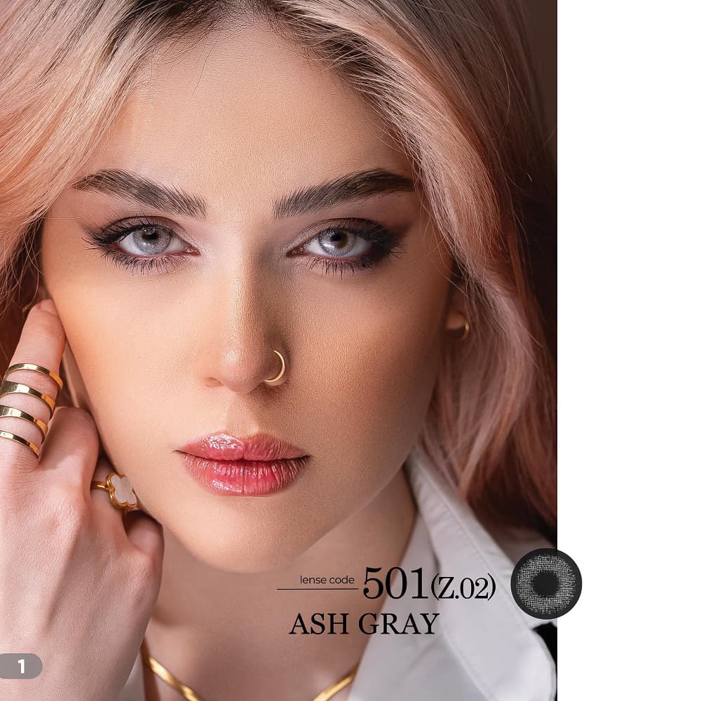 لنز رنگی فصلی زیروسون کد 501