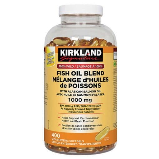 روغن ماهی ترکیبی کرکلند Kirkland Signature 100% Wild Fish Oil Blend