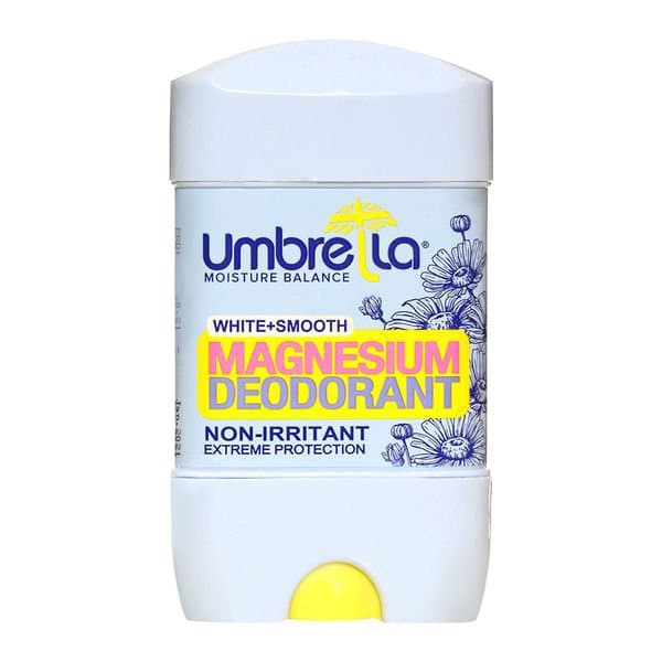 دئودورانت استیکی خوشبو کننده بدن زنانه آمبرلا مدل White and Smooth حجم ۷۵ میل