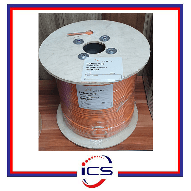 کابل شبکه نگزنس با تست CAT6 SFTP NEXANS TEST PERM