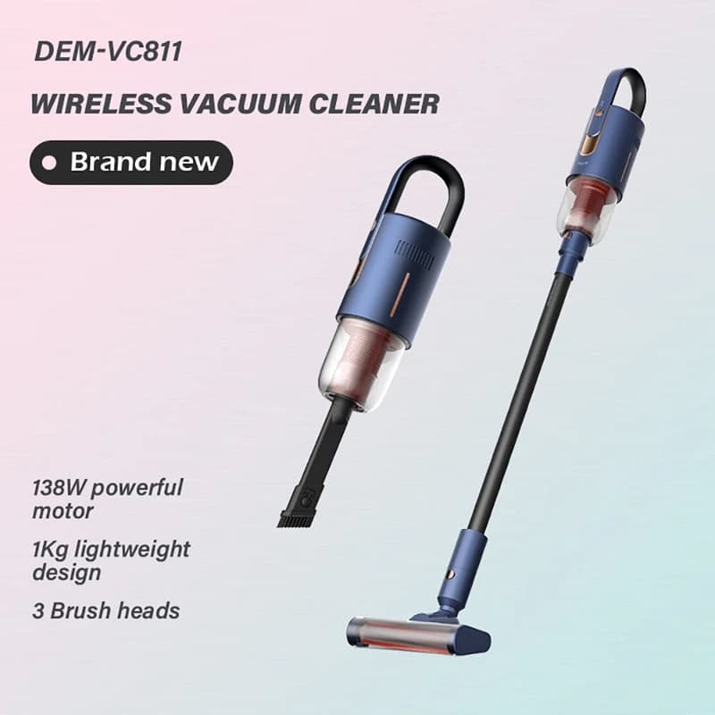 جارو شارژی عصایی درما مدل VC811 با باتری 2200 — تصویر ۷