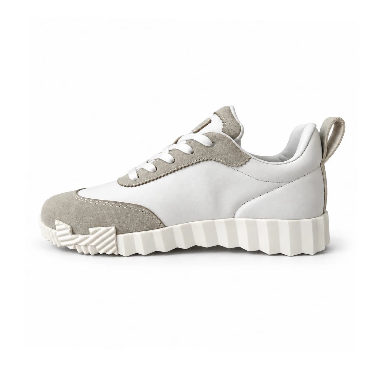 کتونی هرمس سفیدطوسی کد 2354 / HERMES SNEAKERS — تصویر ۴