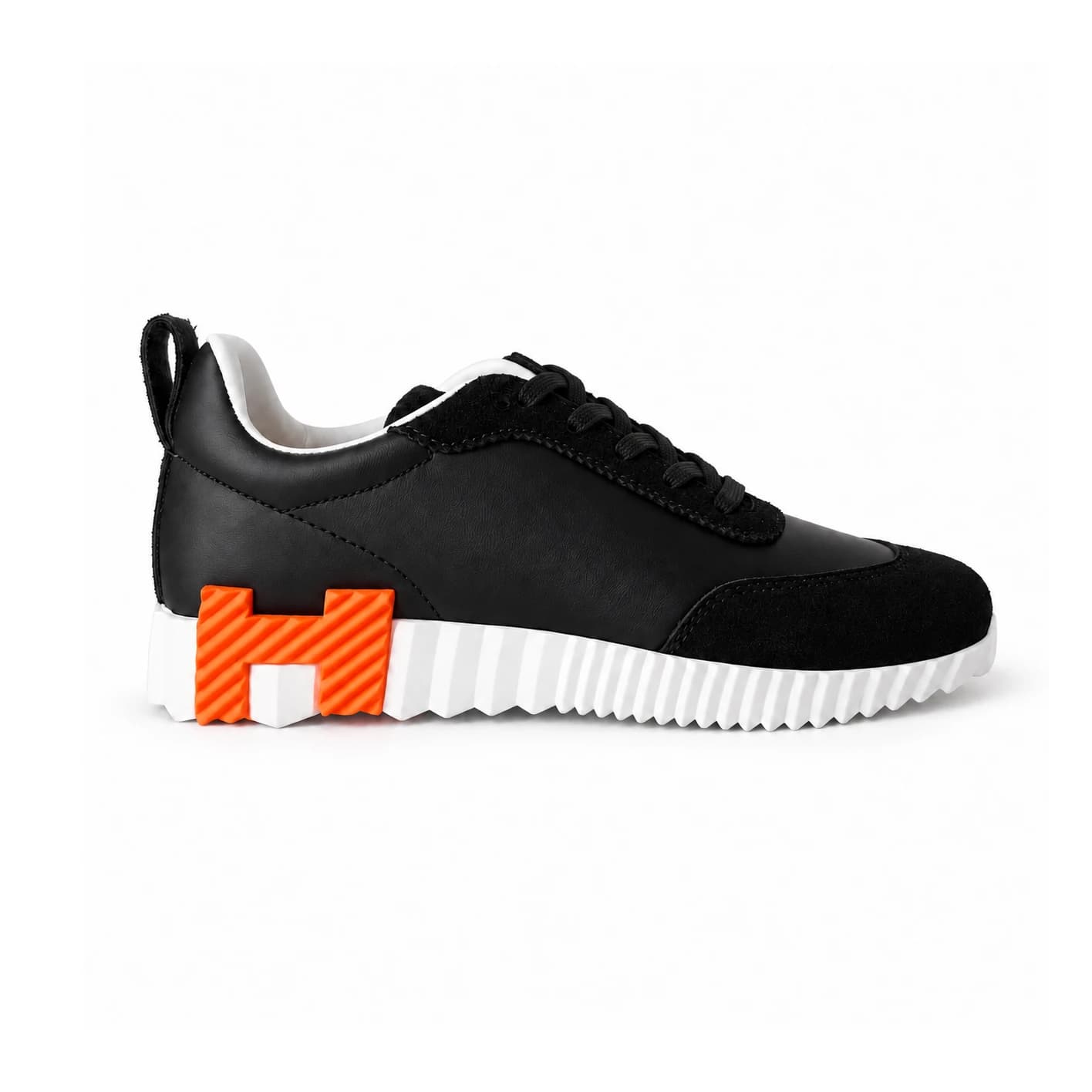 کتونی هرمس مشکی کد 2354 / HERMES SNEAKERS — تصویر ۳