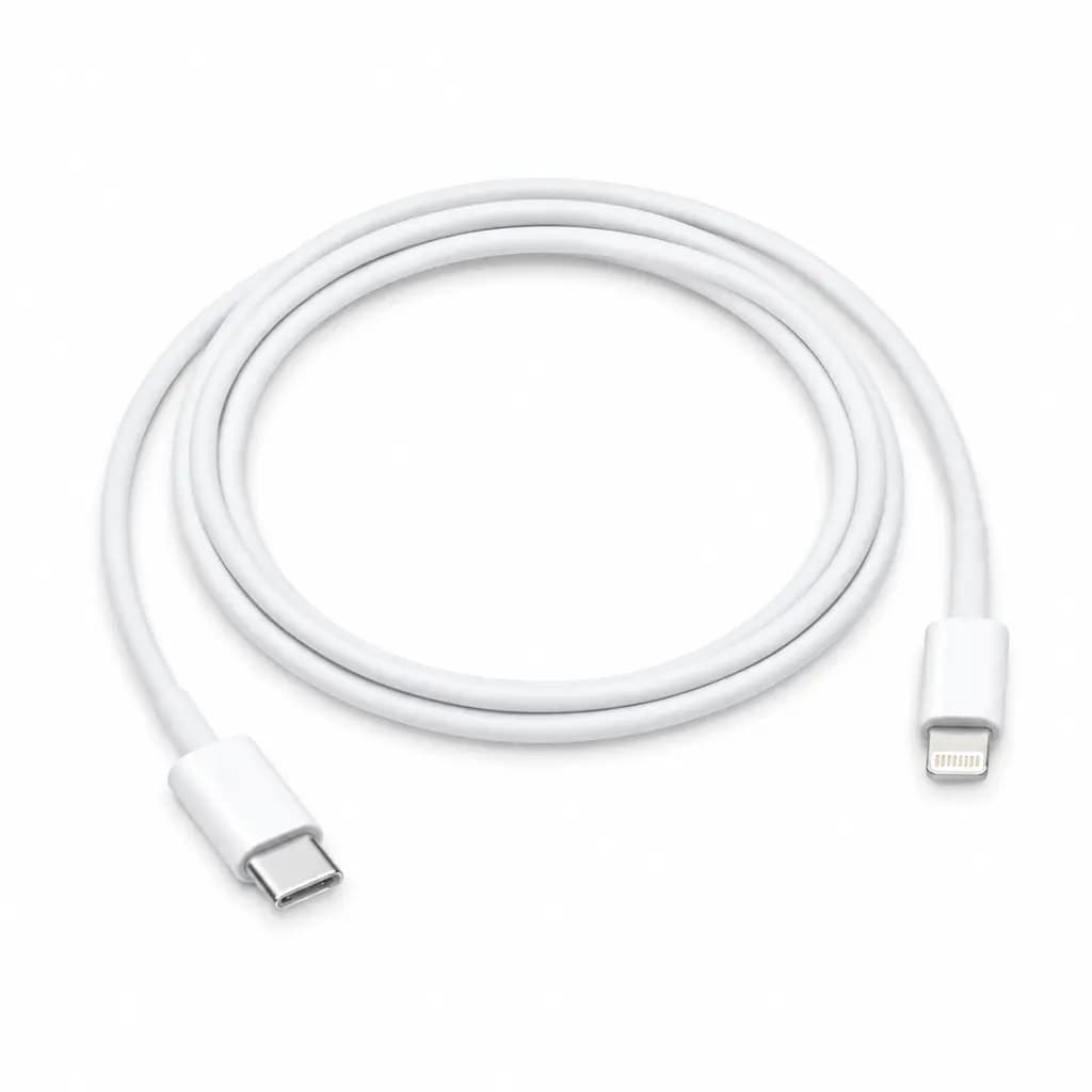 کابل شارژر USB-C به لایتنینگ اپل طول 1 متر — تصویر ۶